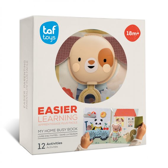 Taf Toys Knížka s aktivitami My Home Busy Book