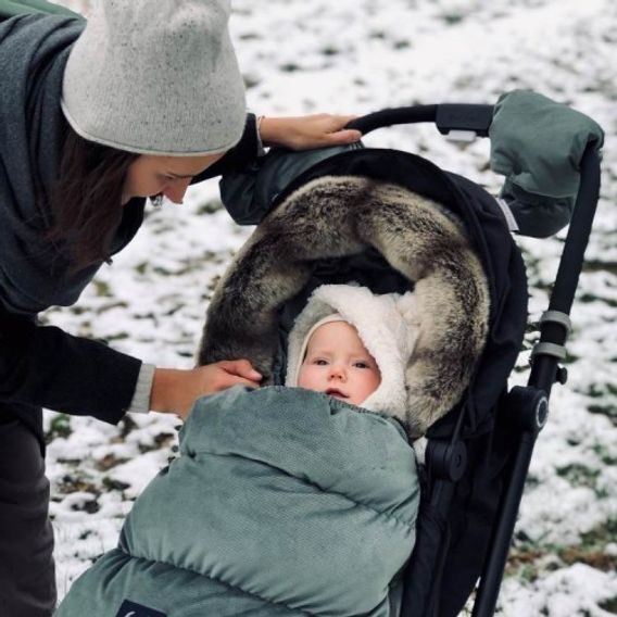 La Millou Luxusní zimní fusak Aspen UNI Velvet - KHAKI