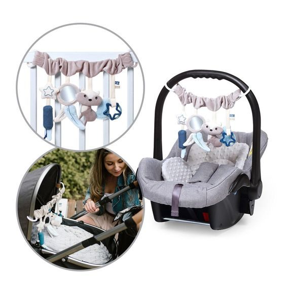 BabyOno Edukační řetěz Raccoon