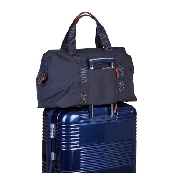 Childhome Přebalovací taška Mommy Bag Signature Urban Dark Grey
