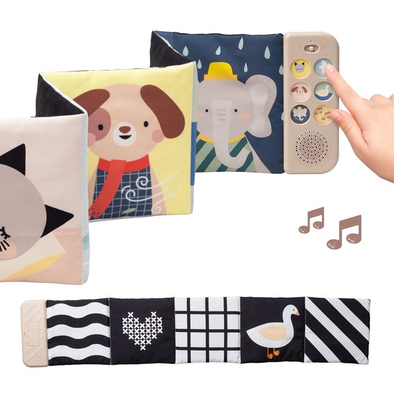 Taf Toys Knížka pro nejmenší se zvuky