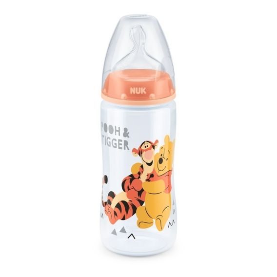 NUK FC+ láhev Disney PÚ 300ml ORANŽOVÁ