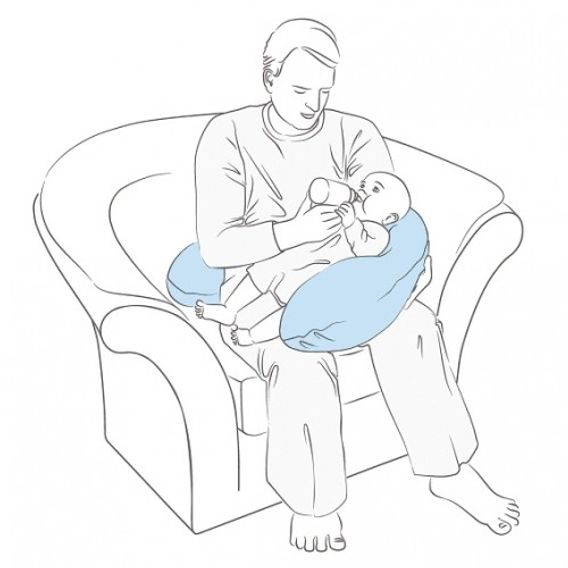 Ceba baby Kojící polštář Cebuška Physio MULTI žerzej WILDFLOWERS