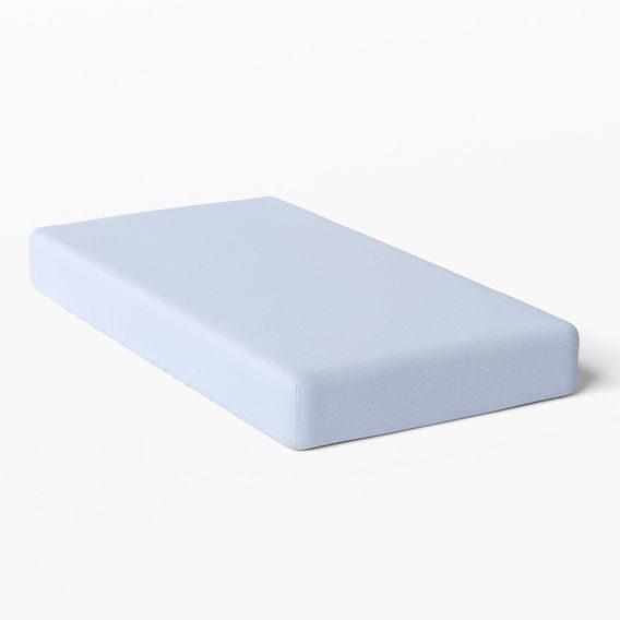 Eevi Prostěradlo Jersey 120x60cm SVĚTLE MODRÁ