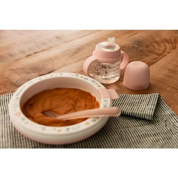 Suavinex BEAR 1.láhev s oušky 150ml RŮŽOVÁ