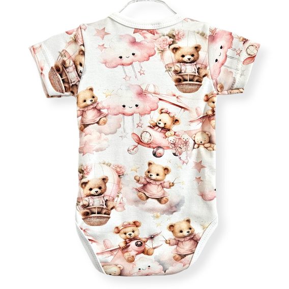 Le Bebe Body krátký rukáv Amélie Bearhart