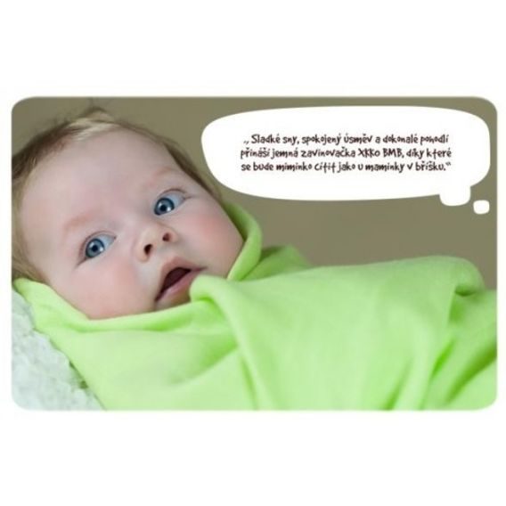 Kikko Bambusová zavinovačka 5v1 XKKO®BMB Colours - MINT