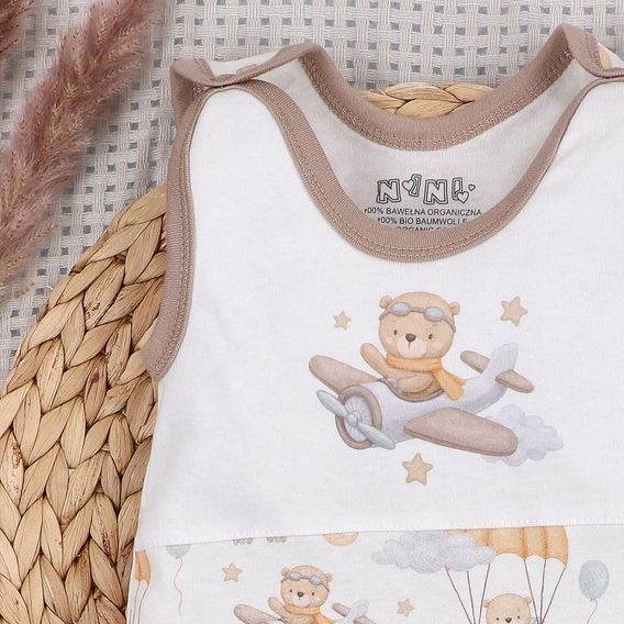 NINI Dupačky Méďa Pilot