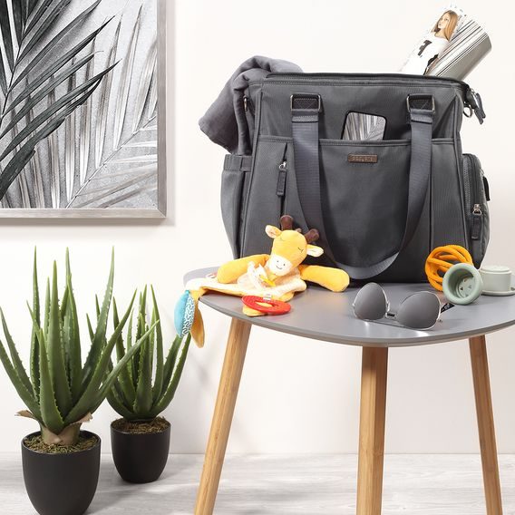 BabyOno Přebalovací taška Balance ŠEDÁ