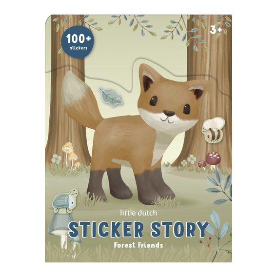 Little Dutch Sada se samolepkami Forest Friends