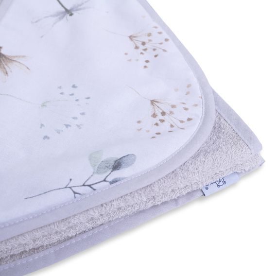 BabyMatex Osuška s kapucí 100x100cm Maxi č.42 SVĚTLE ŠEDÁ NEW