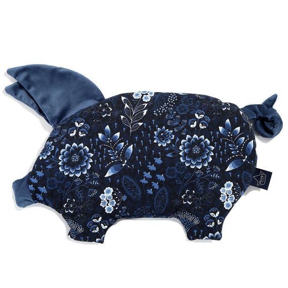 La Millou Polštářek Sleepy Pig Velvet/Cotton - FROZEN & HARVARD BLUE