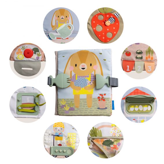Taf Toys Knížka s aktivitami My First Busy Book