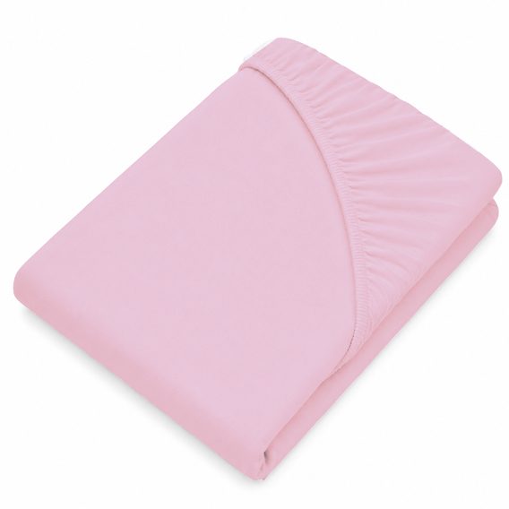 Pro Mrňousky Prostěradlo do postýlky jersey 120x60 cm RŮŽOVÉ
