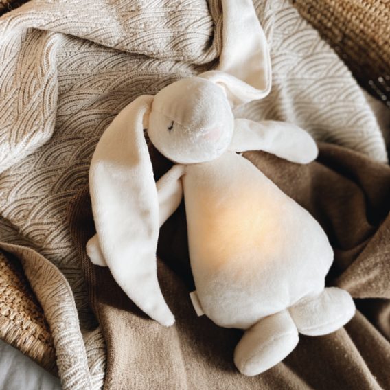 MOONIE Usínáček zajíček 2.0 Organic SAND