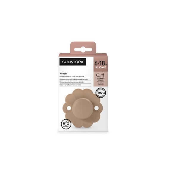 Suavinex Wonder dudlík SX Pro fyziologický 6-18m Cork