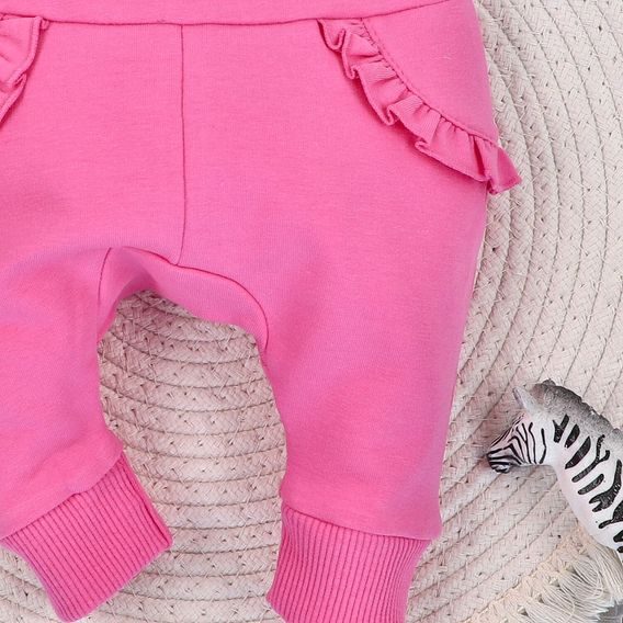 NINI Tepláčky Zebra RŮŽOVÉ