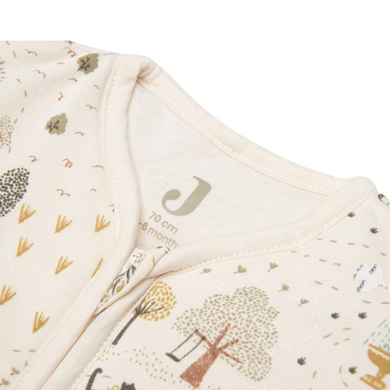 Jollein Spací pytel 2v1 s odepínacími rukávy 3-6m TINY PARK (70cm)