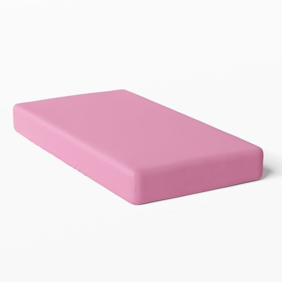 Eevi Prostěradlo Jersey 120x60cm TMAVĚ RŮŽOVÁ