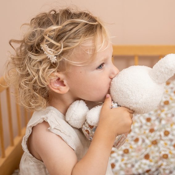 Little Dutch Plyšový králíček Miffy Vintage Kytičky 25cm