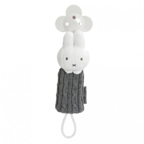 Tiamo Dárkový set zajíček MIFFY KNITTED - GREY