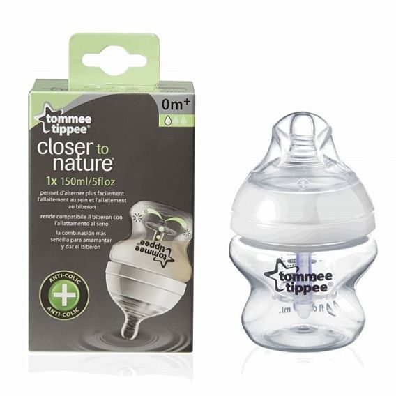 Tommee Tippee Kojenecká láhev C2N ANTI-COLIC 150ml 0m+, 1ks