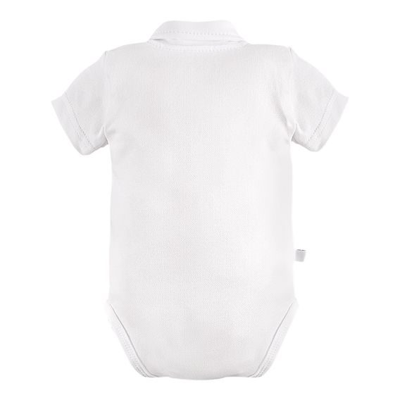 Eevi Body košile úplet Ceremony krátký rukáv BÍLÁ