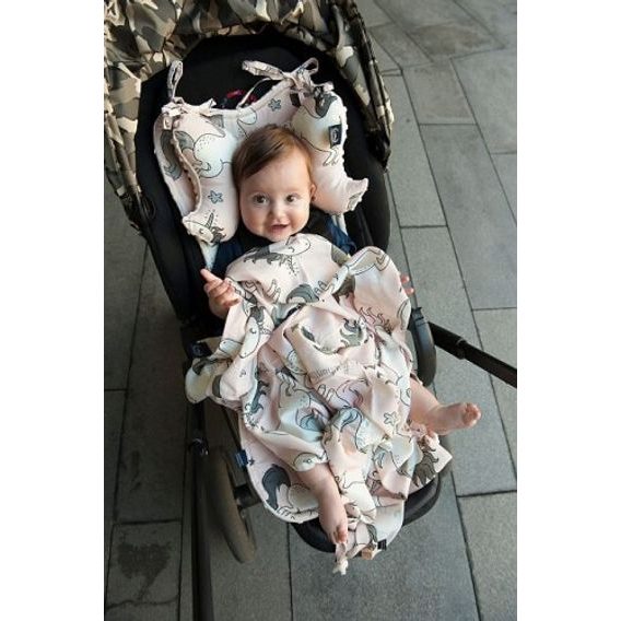 La Millou Luxusní bambusová multifunkční zavinovací deka - LA MOBILE