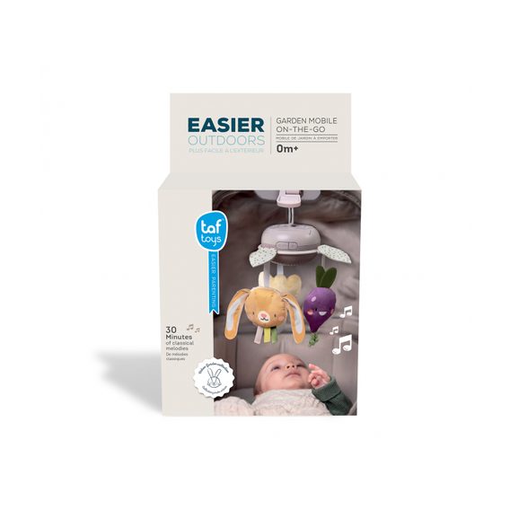 Taf Toys Hudební Kolotoč na kočárek Zahrada