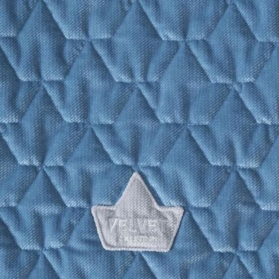 La Millou Prošívaná deka "XL" Velvet (160x200cm) - DOVE BLUE