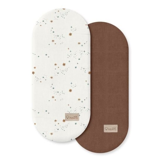 Albero Mio Prostěradlo do kočárku 2ks (CP8) STARDUST