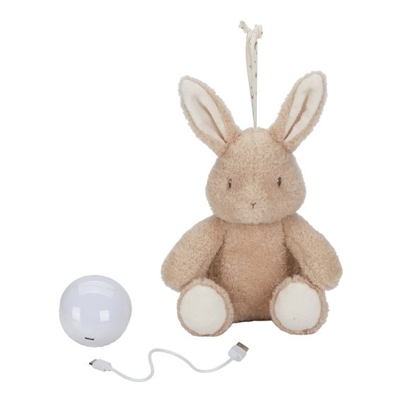 Little Dutch Usínáček Králíček Newborn Naturals