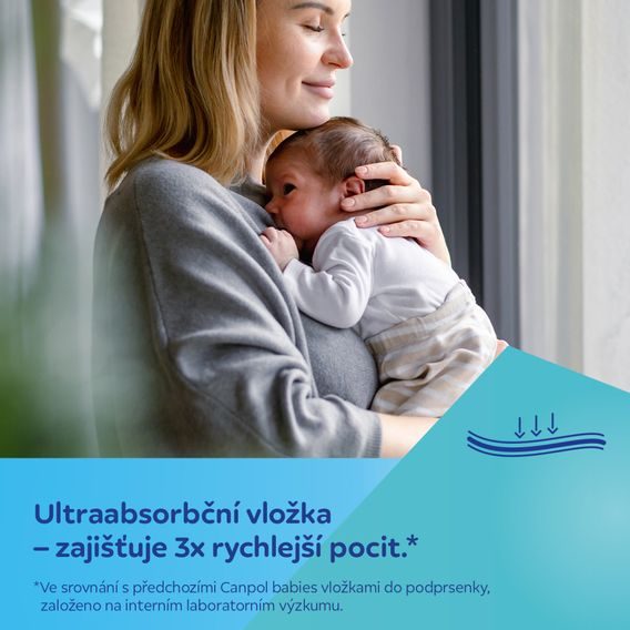 Canpol babies Tvarované prodyšné vložky do podprsenky 3D 50+10ks