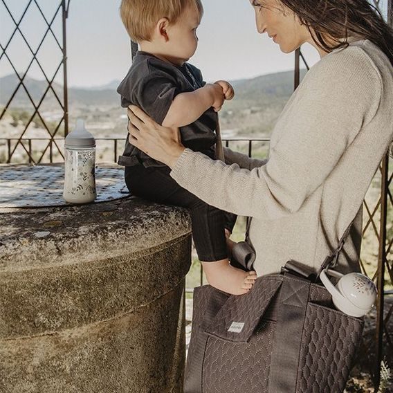 Suavinex Wonderland Přebalovací taška malá GREY