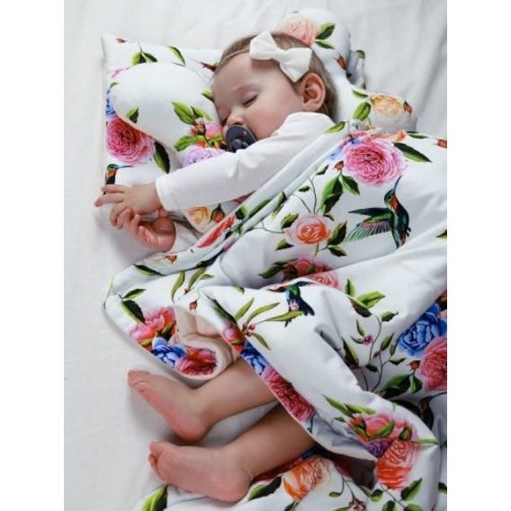 Ceba baby Dětská deka s polštářkem (75x100/30x40) - FLORES