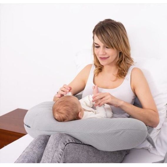 BabyMatex Kojící polštář Moon mušelín (č.12) STARORŮŽOVÁ