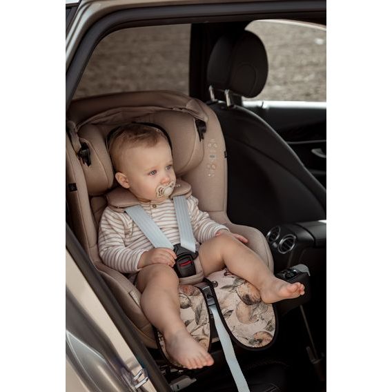 Makaszka Bambusová prodyšná podložka do autosedačky 9-36kg SAVANNA