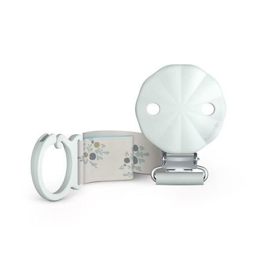 Suavinex Poetry Klip na dudlík se stuhou MODRÝ