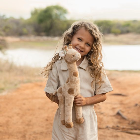 Little Dutch Žirafa plyšová Safari Friends 42cm
