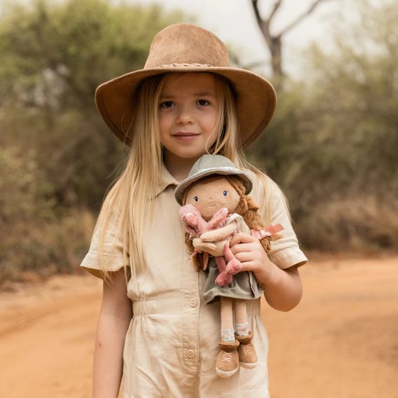 Little Dutch Panenka Ranger Rosa Safari Friends (35cm)