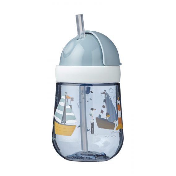 Little Dutch Hrneček s brčkem 300ml Námořnický záliv (9m+)