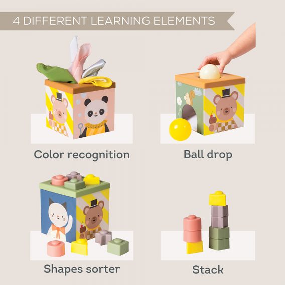 Taf Toys Box s aktivitami Play & Discover