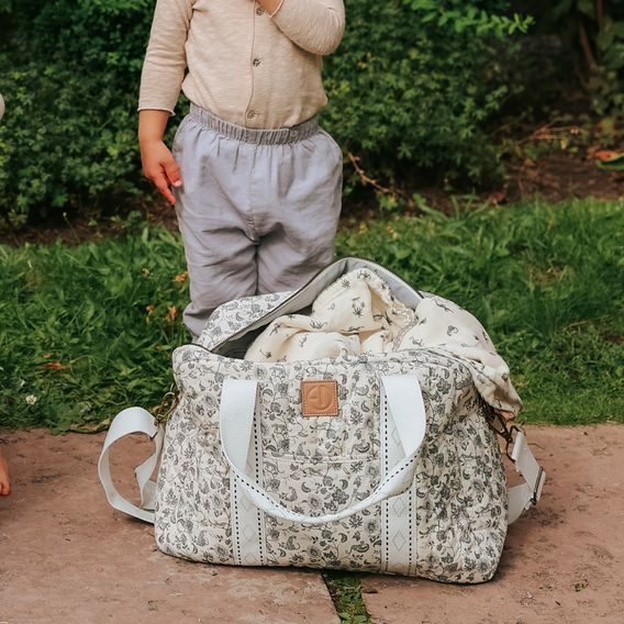 Elodie Details Prošívaná přebalovací taška - Garden Leo Toile