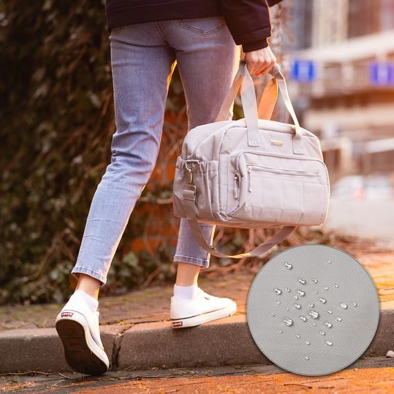 BabyOno Cestovní přebalovací taška ŠEDÁ