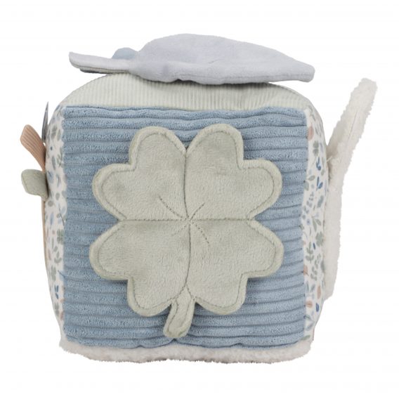 Little Dutch Plyšová kostka s aktivitami králíček Miffy Lucky Leaves