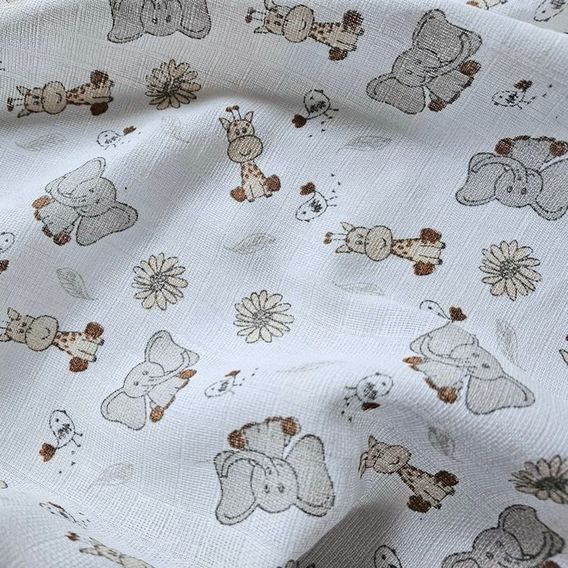 PREM Tetra osuška s potiskem 90x100cm ZOO KRÉMOVÉ