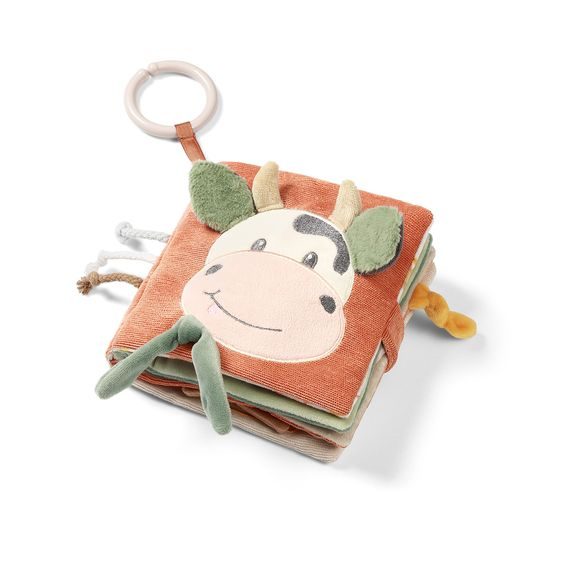 BabyOno Senzorická knížka Kravička BINGO