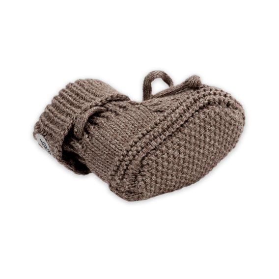 LODGER Capáčky 0-6m Knit Cable Buffalo