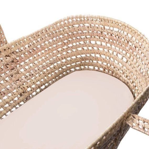 Eevi Prostěradlo do kočárku/koše Jersey 70x35cm BÉŽOVÁ