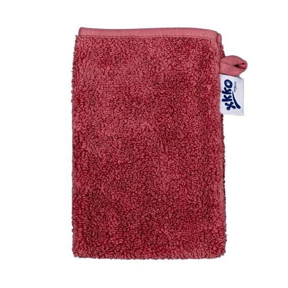 Kikko BIO bavlněná froté žínka XKKO Organic MESA ROSE